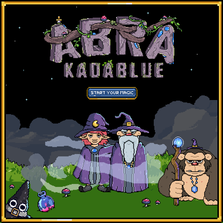 ABRA KADABLUE title screen