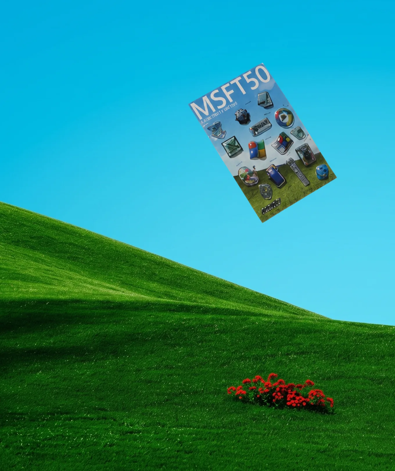 Microsoft 50th — MSFT50 zine