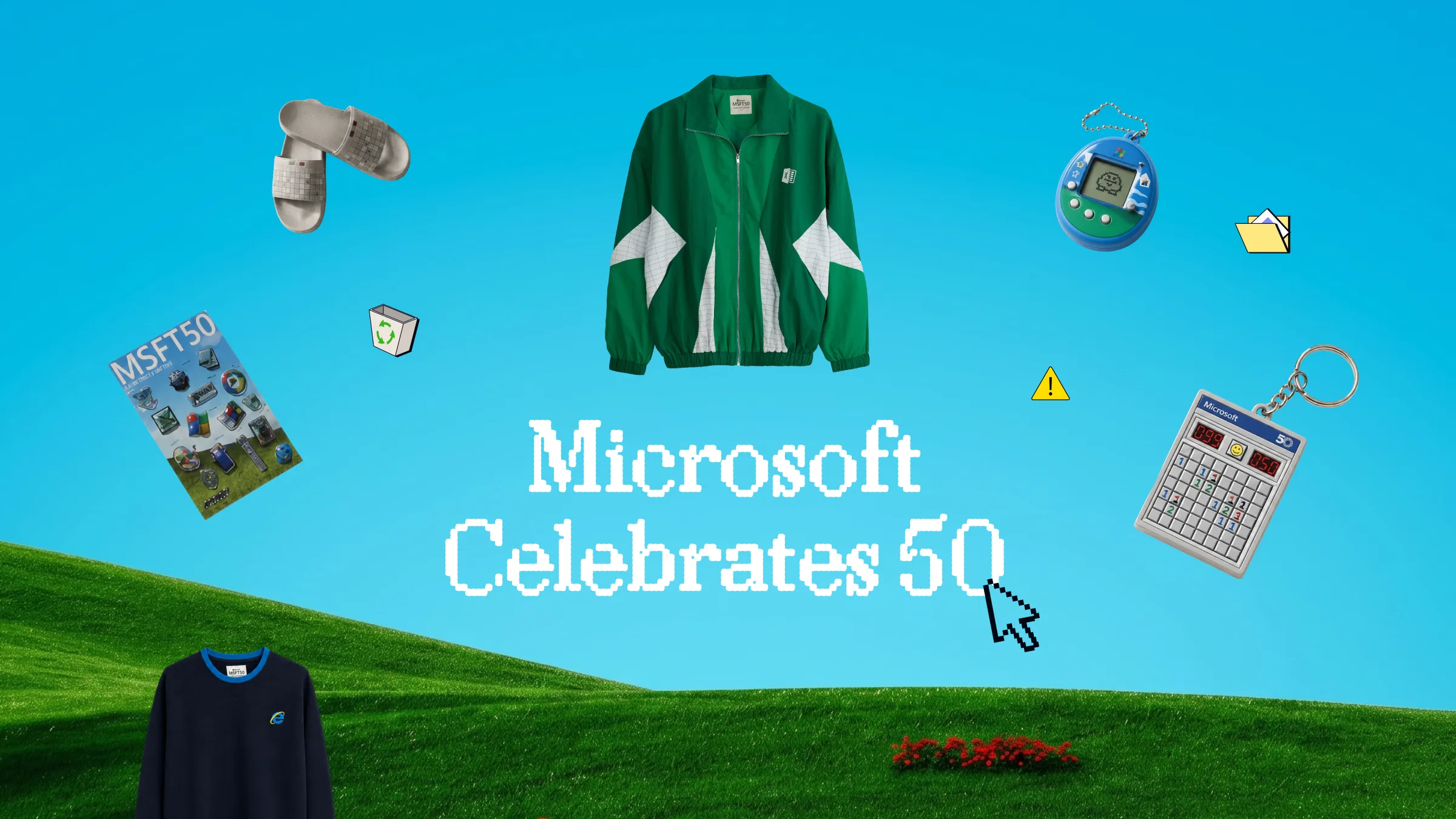 Microsoft 50th — case study thumbnail