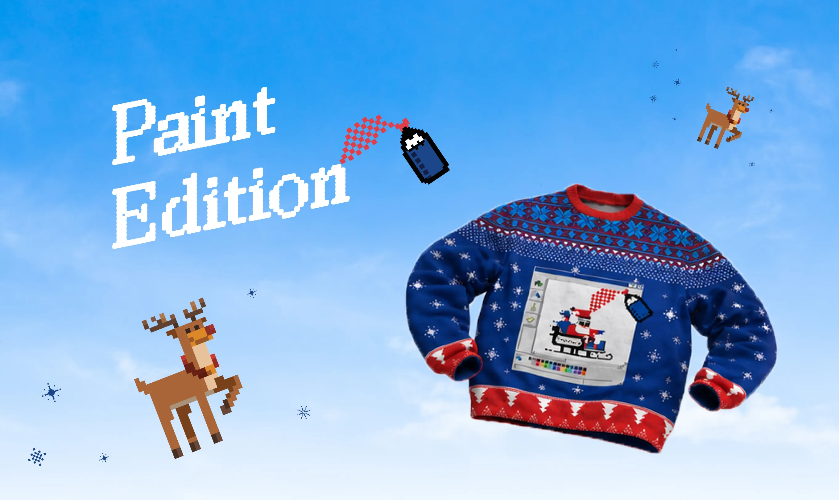 UGLY Sweater — Paint Edition sweater